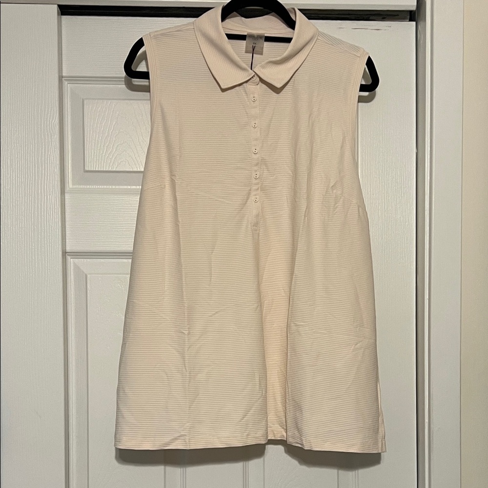 NWT - Calia golf Core sleeveless top - faded Pink - size 2X